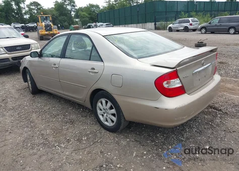 2002 Toyota Camry Xle из США, поврежденный, VIN 4T1BE30K82U633608